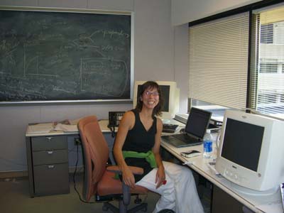 Ana Viana in her office at AT&T Research