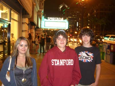 Sasha, Alc, and Adam in downtown San Diego