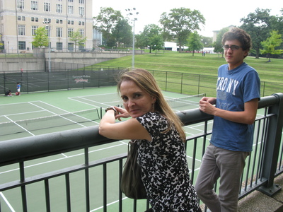 Lucia and Alec at CMU