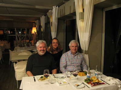 Mauricio with Dalila Fontes and José Gonçalves in Porto