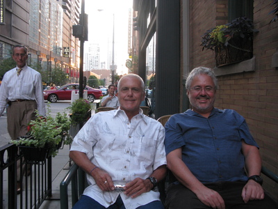 Mauricio with João Lauro Facó in Chicago