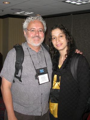 Mauricio with Bea Machado at ISMP 2009 in Chicago