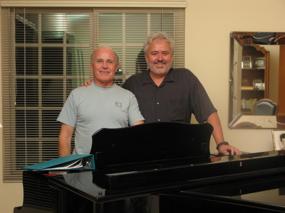 Mauricio with Brian McIntee in Carlsbad, California