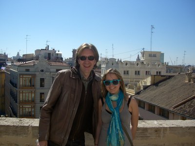 Sasha with Rafael Martí in Valencia, Spain