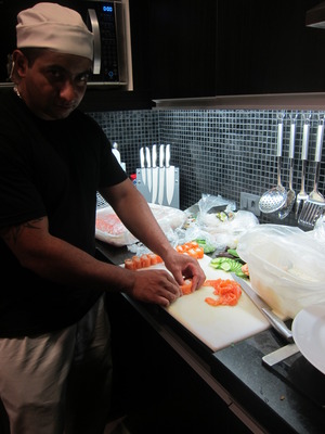 Sushi man at Bruno's