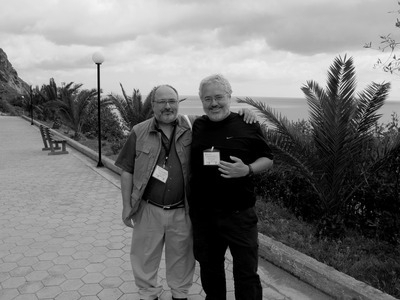 Mauricio and Panos Pardalos at SEA 2011 in Chania, Greece
