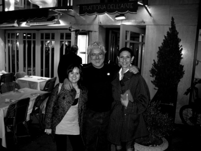 Mauricio with Paola and Sasha in NYC