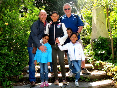 Mauricio with Paola & family