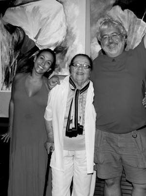 Mauricio with Renalva and Dominique