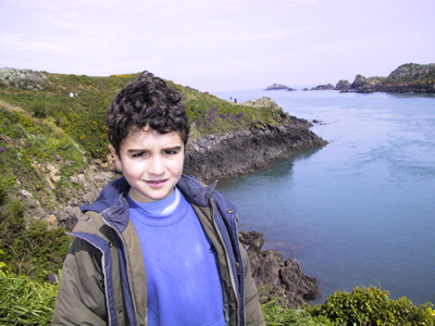 Alec at Emerald Coast, France (2001)