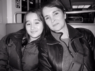 Sasha and Lucia in Paris (2001).