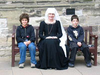 Alec with Adam in Scotland (2004)