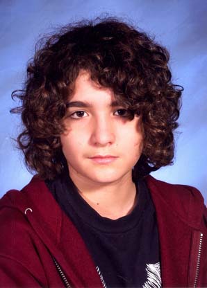 Alec in 10th grade high school photo.