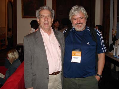Mauricio with Maculan art ISMP2006.
