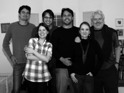 Ricardo Silva's go away party at Let�cia and Diego's