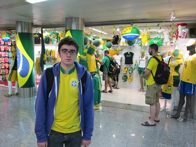 Alec leaving Rio in the middle of the World Cup