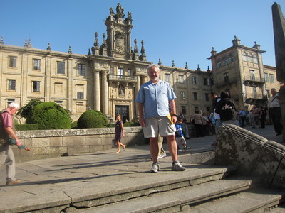 Mauricio in Santiago de Compostela
