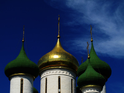 St. Euthymius monastery (founded in the mid-14th century) in Suzdal, Russia