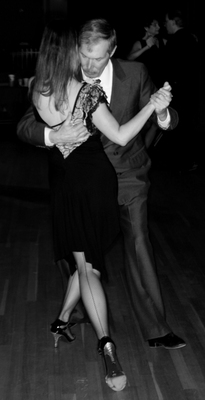 Lucia dancing tango in March