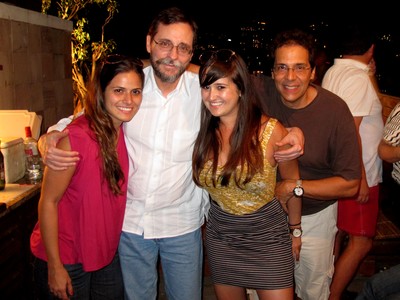 Sasha with Nana, Tony, and Renato in Rio in September