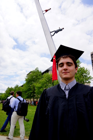 Alec graduate at CMU