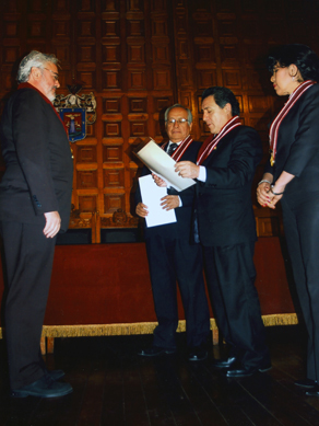 Mauricio Resende Doctor Honoris Causa ceremony