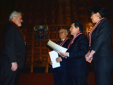 Mauricio Resende Doctor Honoris Causa ceremony