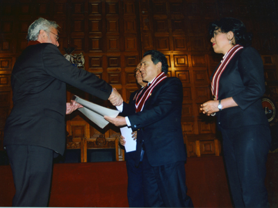 Mauricio Resende Doctor Honoris Causa ceremony