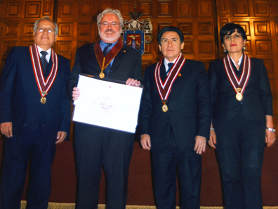 Mauricio Resende Doctor Honoris Causa ceremony